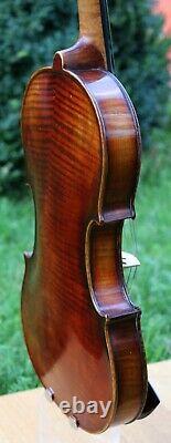 LISTEN to the VIDEO! 4/4 VERY FINE OLD BOHEMIAN VIOLIN, c. 1910