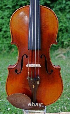 LISTEN to the VIDEO! Old 19th century Antique German-Bohemian violin