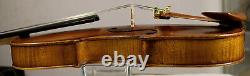 LISTEN to the VIDEO! Old Better Class Conservatory Germany Violin c. 1920