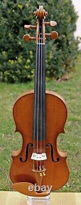 LISTEN to the VIDEO! Old Better Class Conservatory Germany Violin c. 1920