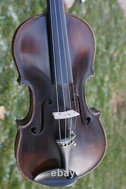 Late 1800s 4/4 Violin, Great Tone! Ready to Play