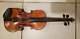 Make Of Distinction Violin Instrument Case Rare Vintage Antique No Bow Included