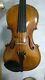 Master 4/4 Violin Antique Style 1pc Flamed Maple Back Old Spruce Top Hand Made