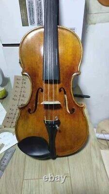 Master 4/4 Violin Antique Style 1PC flamed maple back old spruce top hand made