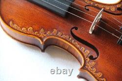 New Antique Vintage Violin Top Maple AAA Carving 111223