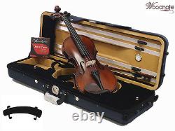 New Student 4/4 Antique Violin+Bow+Square Shape Case+Rosin+Extra String Set