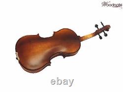 New Student 4/4 Antique Violin+Bow+Square Shape Case+Rosin+Extra String Set