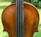 Old Antique Germany 19th Century Violin -listen To The Video! Stainer Model