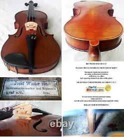 OLD AUSTRIAN VIOLIN Josef Winter video ANTIQUE MASTER? 453