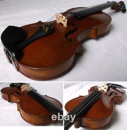 OLD AUSTRIAN VIOLIN R. WILCZEK 1910 -video- ANTIQUE MASTER? 813