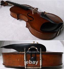 OLD AUSTRIAN VIOLIN R. WILCZEK 1910 -video- ANTIQUE MASTER? 813