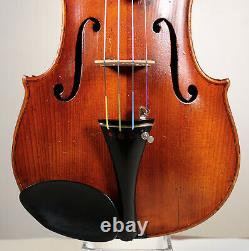 OLD Antique GERMAN VIOLIN, Stradivarius model, Circa 1900