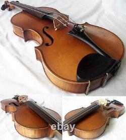 OLD CZECH VIOLIN J. LIDL WORKSHOP VIDEO ANTIQUE violino? 451