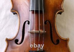 OLD CZECH VIOLIN J. LIDL WORKSHOP VIDEO ANTIQUE violino? 479