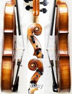 OLD CZECH VIOLIN J. LIDL WORKSHOP VIDEO ANTIQUE violino? 479