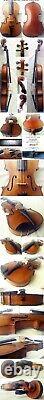 OLD CZECH VIOLIN LABEL CERMAK VIDEO ANTIQUE violino? 448