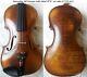 Old German 19th Century Master Violin 1870 Video Antique? 447