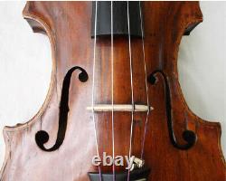 OLD GERMAN 19th C VIOLIN CARL A. VOIT -video- ANTIQUE MASTER? 827