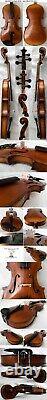 OLD GERMAN 19th Ctry 7/8 VIOLIN video ANTIQUE master? Rare? 148