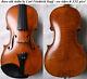 Old German 19th Cty C. F. Hopf Violin Video Antique Master? 201