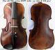 Old German Hopf Violin Early 1800 -video Antique Master? Rare? 277