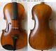 Old German Hopf Violin Early 1800 -video Antique Master? Rare? 313