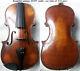 Old German Hopf Violin Late 1800 -video Antique Master? Rare? 408
