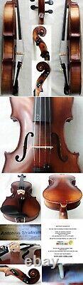 OLD GERMAN STRADIUARIUS VIOLIN 1950s/60s VIDEO ANTIQUE? 568