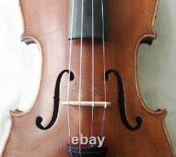 OLD GERMAN VIOLIN 1910 / 20 video ANTIQUE MASTER RARE? 547