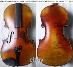 OLD GERMAN VIOLIN EARLY 1900 video ANTIQUE MASTER RARE? 330