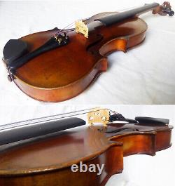 OLD GERMAN VIOLIN EARLY 1900 video ANTIQUE MASTER RARE? 330