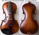 Old German Violin E. Hueller -video- Rare Master Antique? 943