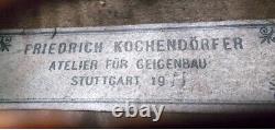 OLD GERMAN VIOLIN KOCHENDOERFER 1911 video ANTIQUE MASTER RARE? 821