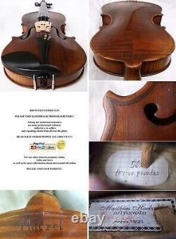 OLD GERMAN VIOLIN MATTHIAS HOELZEL 1921 -video- ANTIQUE MASTER? 930