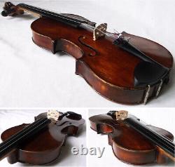 OLD GERMAN VIOLIN early 1900 video ANTIQUE MASTER RARE? 226