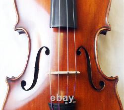 OLD GERMAN VIOLIN early 1900 video ANTIQUE MASTER RARE? 401