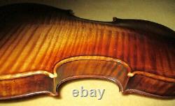 Old Antique 1780 Vintage Grafted Neck Italian Label 4/4 Violin-Reduced4FastSale