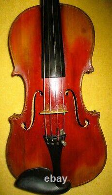 Old Antique 1910 Vintage Johann Hornsteiner 4/4 Violin-FairCondition-SoldCheap