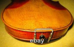 Old Antique 1910 Vintage Johann Hornsteiner 4/4 Violin-FairCondition-SoldCheap