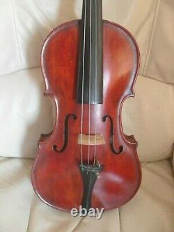 Old Antique Full Size Scottish Violin William Gibson Thurso Comes With Case