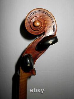 Old Antique Vintage 1896 American Indiana Made Full Size Violin NR