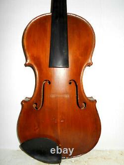Old Antique Vintage American Isa Bullard Geneva NY Full Size Violin NR