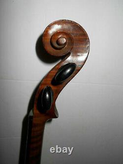 Old Antique Vintage American Isa Bullard Geneva NY Full Size Violin NR