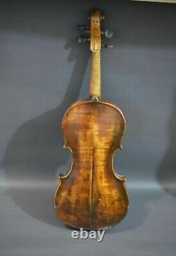 Old Antique Vintage Conservatory Violin with Bow 4/4