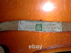 Old Antique Vintage Violin authentic made in 1981