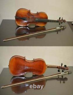 Old Antique Vintage Violin with Bow 4/4