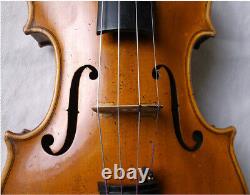 Old Czech Master Violin J. Bubenik 1820 -1830 Video- Antique? 075