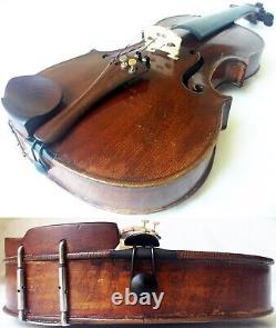 Old French Stradiuarius Violin -video- Antique Rare? 481