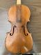 Old French Vintage Violin 4/4 Antique Beautiful Flamed One Pc Back