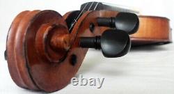 Old French Violin D. Moinel Label -video- Antique Rare? 544